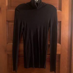 Splendid Brand knit black turtleneck